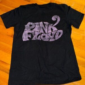 SALE! PINK FLOYD black short sleeve T-shirt size small 100% cotton